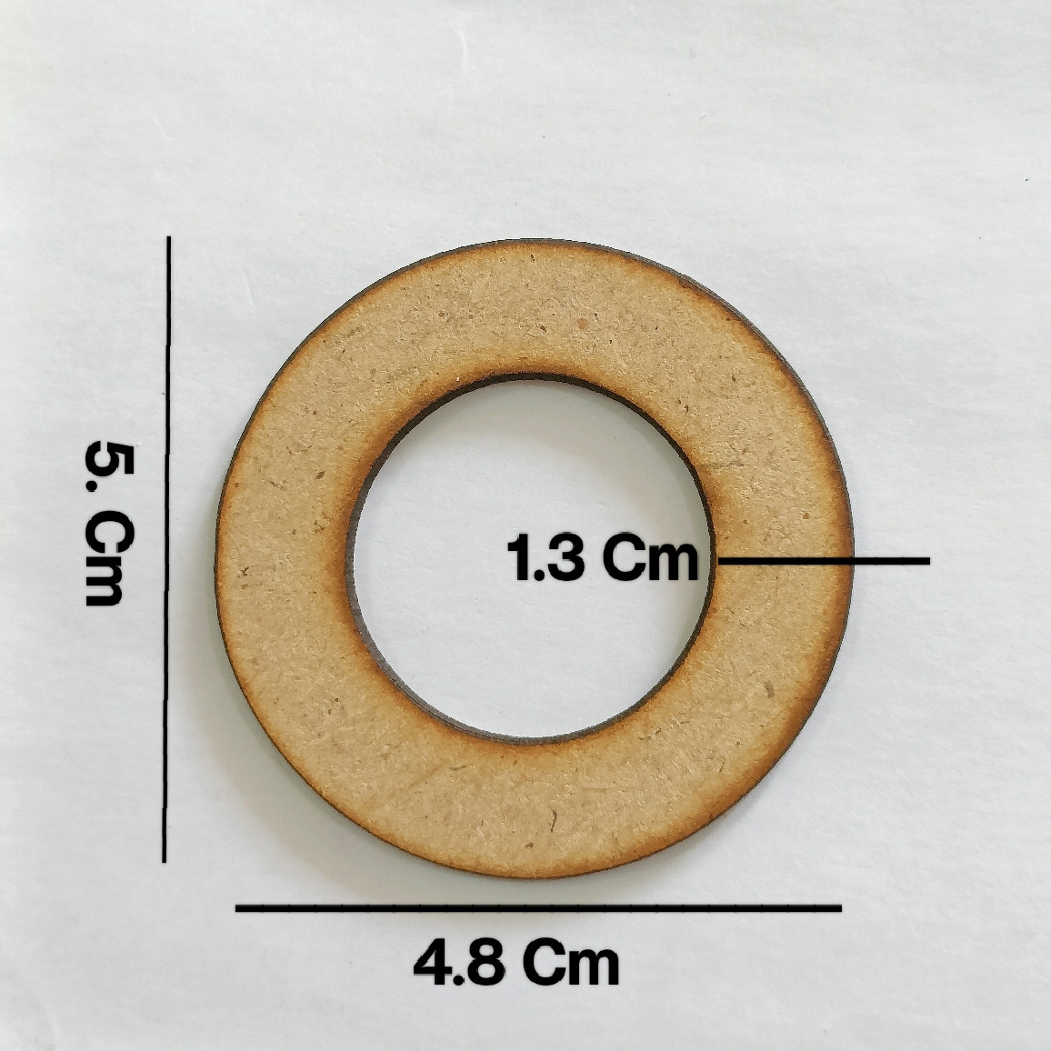 Double Round Shape Mdf