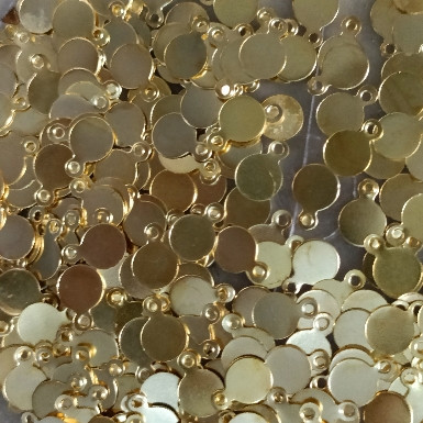 Plain coin gold color