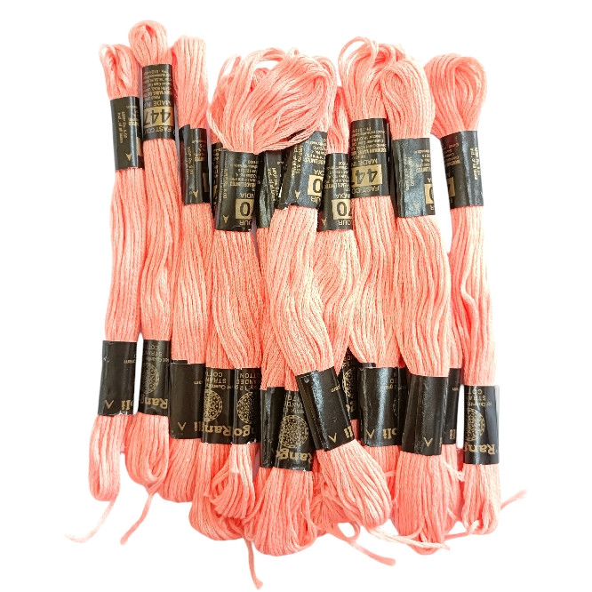 Pink Cotton Embroidery Thread Threads