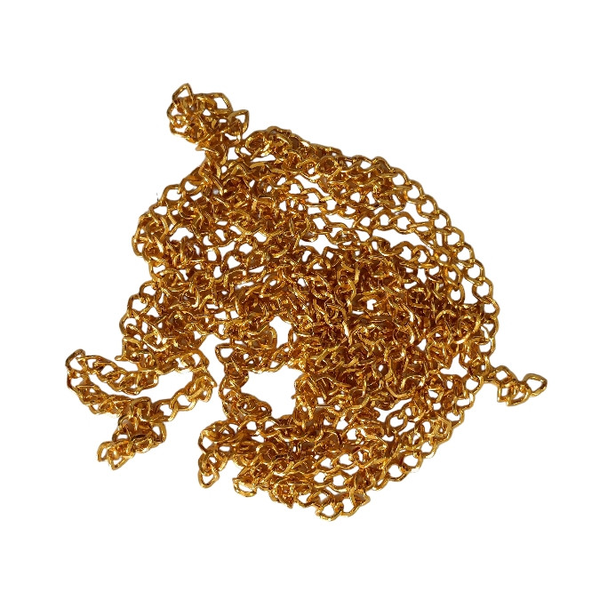 Necklace chain gold color 120-100gm