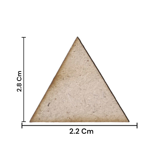 Triangle Shape Mdf