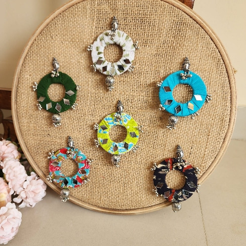 Round Hole Earrings